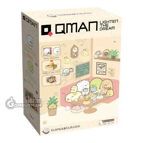 Qman Keeppley QM-77015 角落生物 快樂下午茶 (角落生物)
