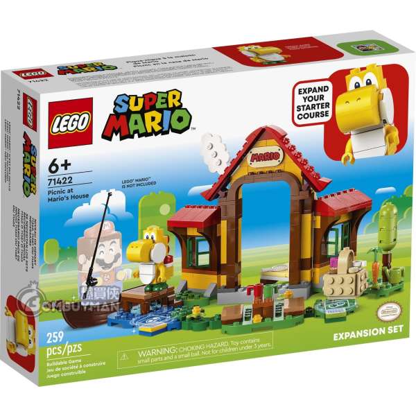 LEGO 71422 Picnic at Mario's House Expansion Set (Super Mario™)