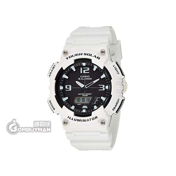 CASIO #AQ-S810WC-7A Analog-Digital Combination solar