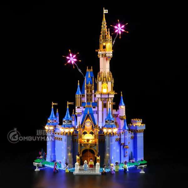 Lightailing LEGO 43222 The Disney Castle Light Set (LEGO not included)