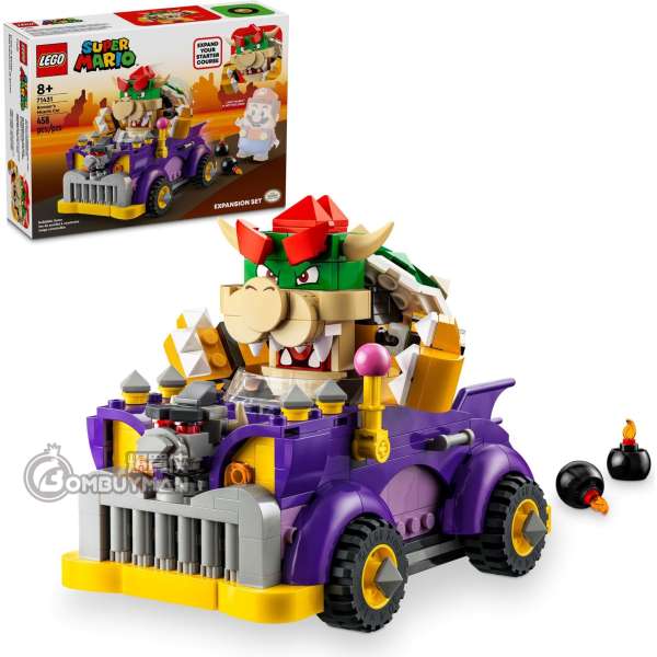 LEGO 71431 Bowser's Muscle Car Expansion Set (Super Mario)