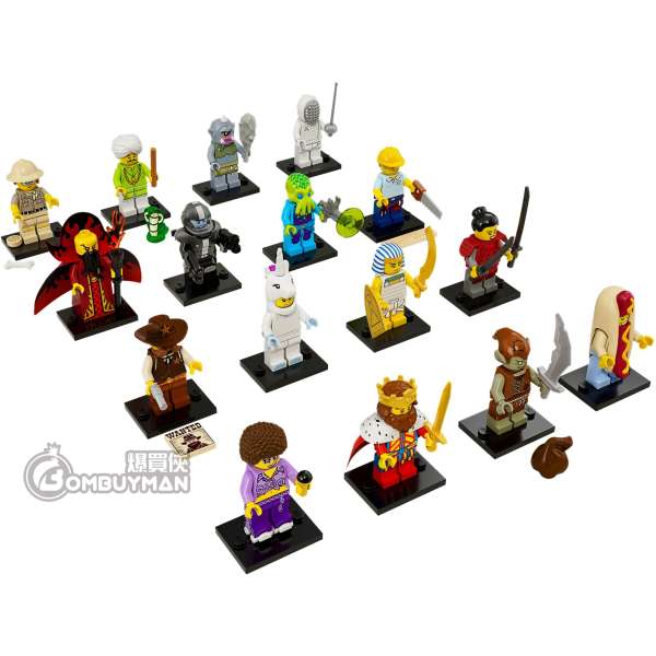 LEGO 71008 Minifigures Series 13 樂高人仔第 13 代 一套16隻