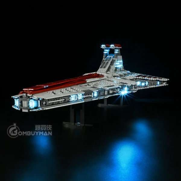 Lightailing LEGO 75367 Venator-Class Republic Attack Cruiser 專用燈光組件 (不包含LEGO)