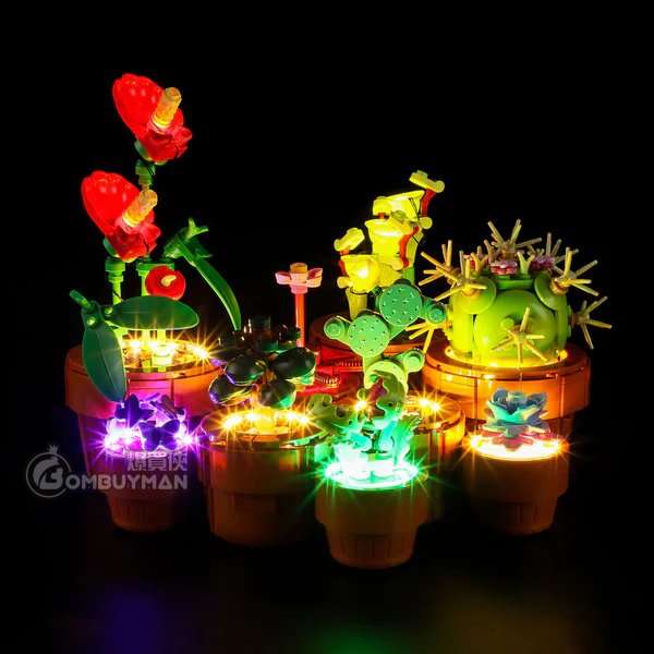 Lightailing LEGO 10329 Tiny Plants 迷你盆栽專用燈光組件 (不包含LEGO)