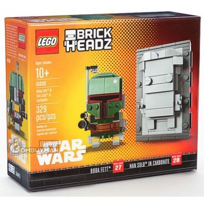 LEGO 41498 Boba Fett and Han Solo in Carbonite 紐約動漫節2017限定( Brickheadz )