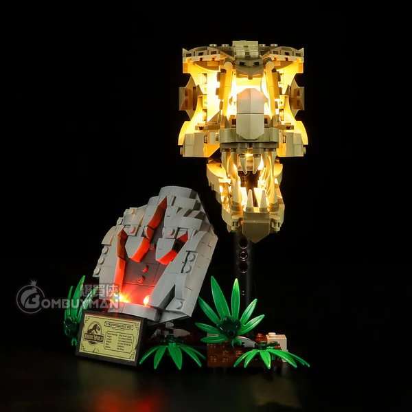 Lightailing LEGO 76964 Dinosaur Fossils: T. rex Skull 專用燈光組件 (不包含LEGO)