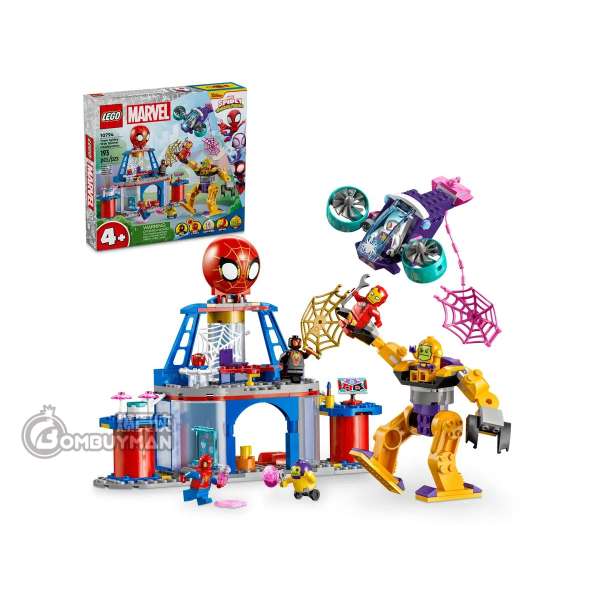 LEGO 10794 Team Spidey Web Spinner Headquarters (4+, Spidey and His Amazing Friends）