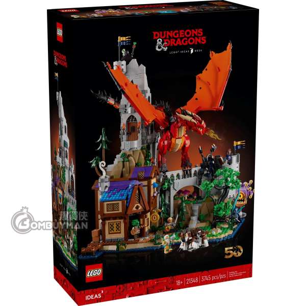 LEGO 21348 Dungeons & Dragons: Red Dragon's Tale 龍與地下城:紅龍傳奇 (Ideas)