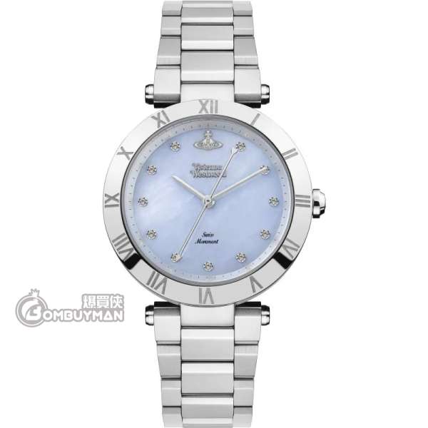 VIVIENNE WESTWOOD # 珍珠貝母錶盤 VV206BLSL