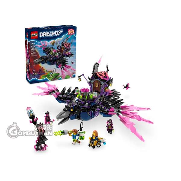 LEGO 71478 The Never Witch's Midnight Raven 奈何女巫的暗夜渡鴉 (DREAMZzz™)