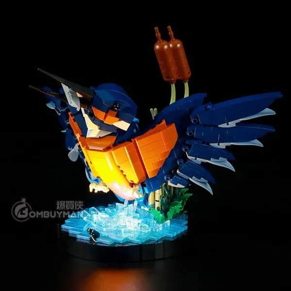Lightailing LEGO 10331 Kingfisher Bird 燈光組件 (不包含LEGO)