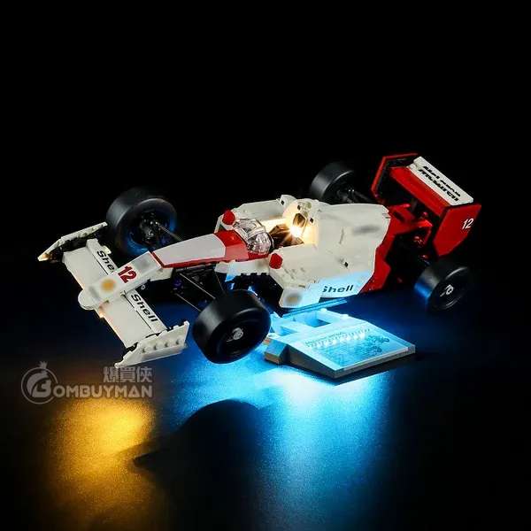 Lightailing LEGO 10330 McLaren MP4/4 & Ayrton Senna 燈光組件 (不包含LEGO)
