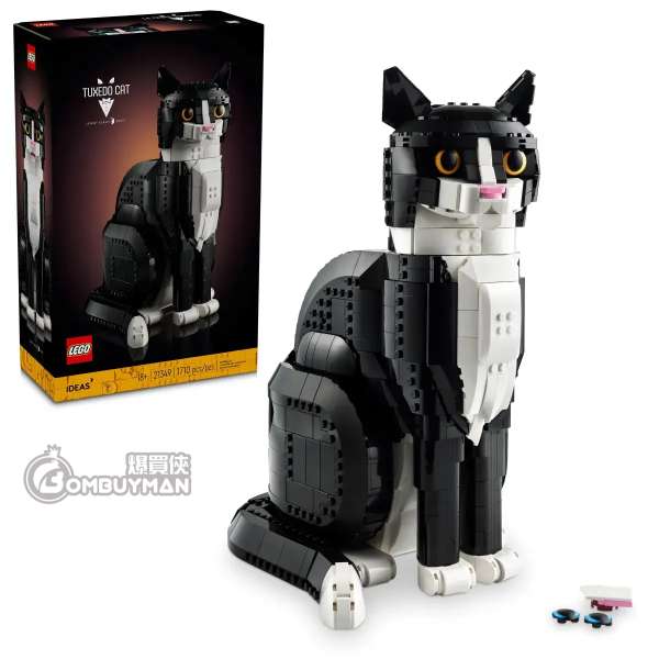 LEGO 21349 Tuxedo Cat 賓士貓 (Ideas)