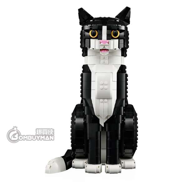 爆買】LEGO 21349 Tuxedo Cat 賓士貓(Ideas) - 爆買俠BOMBUYMAN