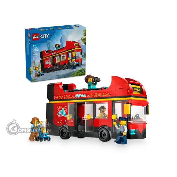 LEGO 60407 Red Double-Decker Sightseeing Bus 紅色雙層觀光巴士 (City)