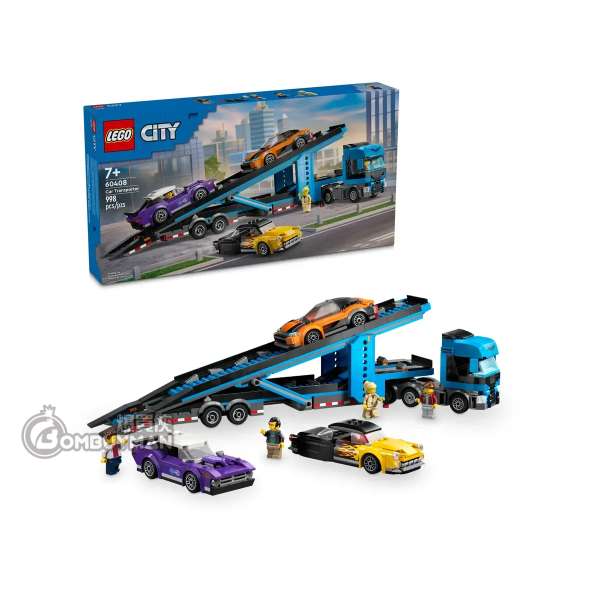 LEGO 60408 Car Transporter Truck with Sports Cars (City)