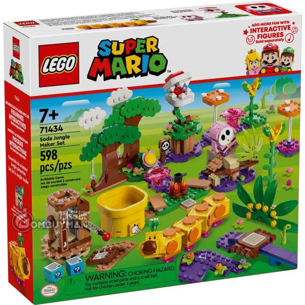 LEGO 71434 Soda Jungle Maker Set (Super Mario)