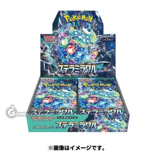 Pokémon 日版 寶可夢集換式卡牌遊戲 朱&紫 擴充包 星晶奇跡 SV7 (原盒30包)