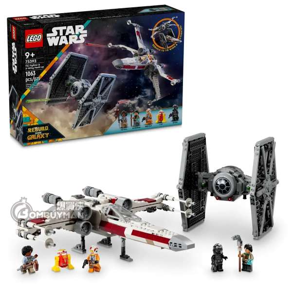 LEGO 75393 TIE Fighter & X-Wing Mash-up (Star Wars™)