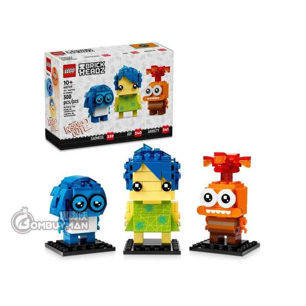 LEGO 40749 Joy, Sadness & Anxiety 阿樂、阿愁與阿驚 (BrickHeadz)