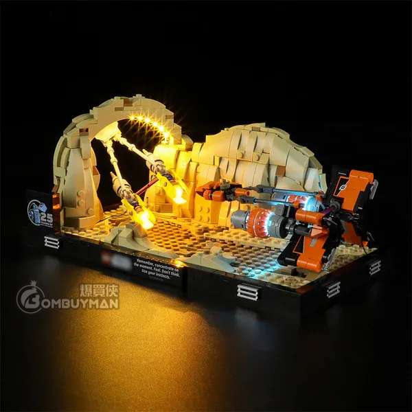 Lightailing LEGO 75380 Mos Espa Podrace™ Diorama 專用燈光組件 (不包含LEGO)