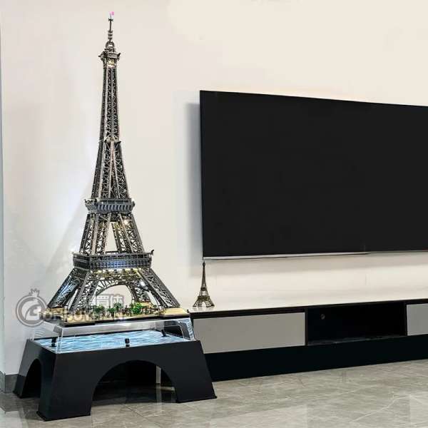 Light Your Bricks LEGO 10307 Eiffel Tower 專用燈光底座連遙控 (不包含LEGO)