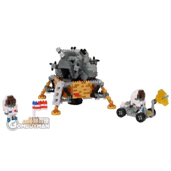 nanoblock NBM-039 LUNAR LANDER 阿波羅11號 登月小艇
