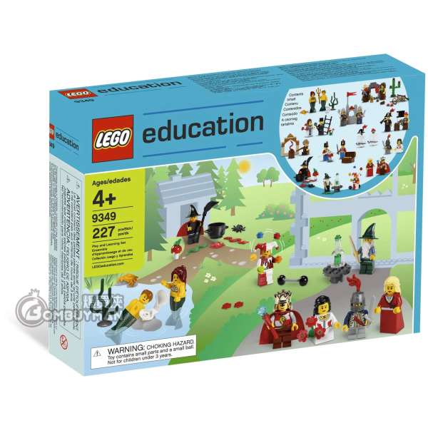 LEGO 9349 Fairytale and Historic Minifigure Set (Education)