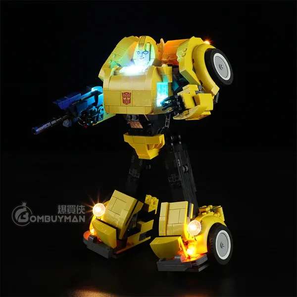 Lightailing LEGO 10338 Bumblebee 大黃蜂 (Icons) 專用燈光組件 (不包含LEGO)