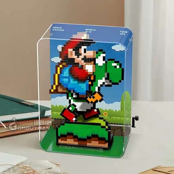 Light Your Bricks LEGO 71438 Mario & Yoshi 一體式專用展示盒 (不包含LEGO)