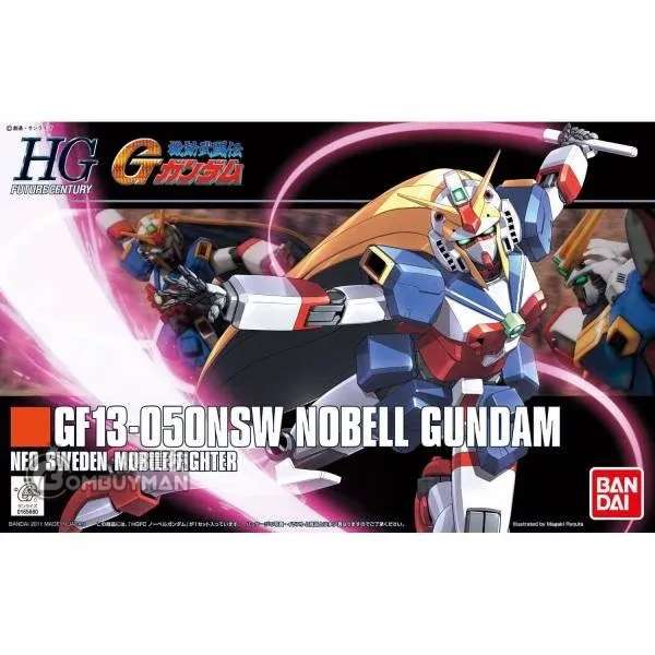 BANDAI - HGFC 1/144 諾貝爾高達