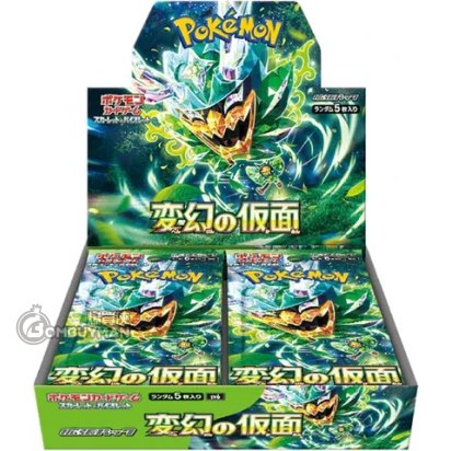Pokémon 日版 寶可夢集換式卡牌遊戲 擴充包 變幻假面 SV6 (原盒30包)