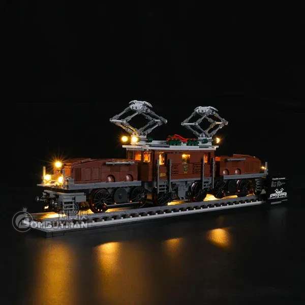 Lightailing LEGO 10277 Crocodile Locomotive 鱷魚火車 (Creator Expert) 專用燈光組件 (不包含LEGO)