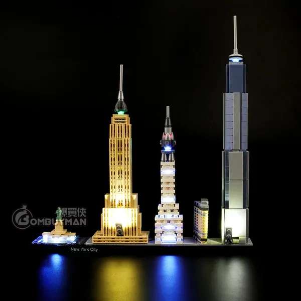Lightailing LEGO 21026 Venice 威尼斯 (Architecture) 專用燈光組件 (不包含LEGO)