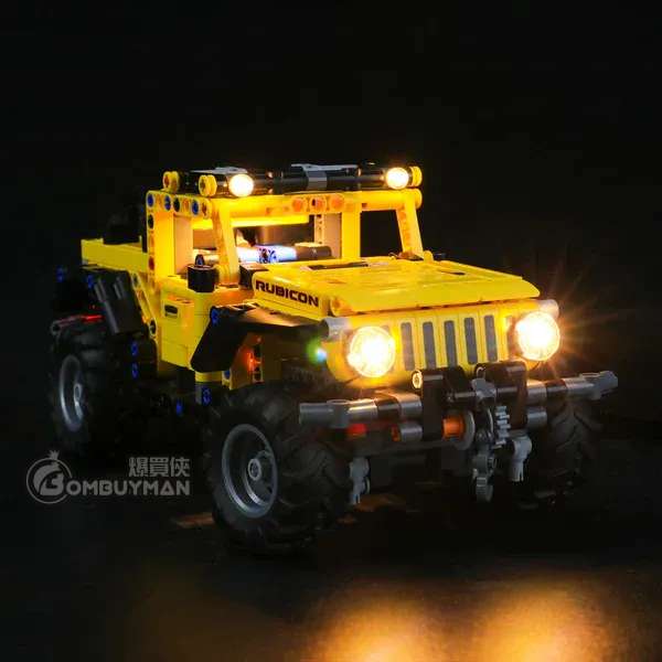 Lightailing LEGO 42122 Jeep® Wrangler (Technic) light set (LEGO not included)