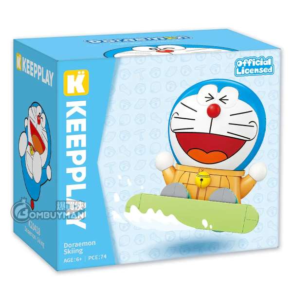 Qman Keeppley QM-K20418 Doraemon - Skiing (Doraemon)
