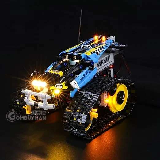 Briksmax 42095 Remote-Controlled Stunt Racer (Technic) 專用燈光組件 (不包含LEGO)