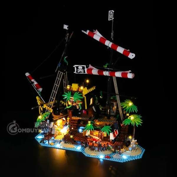 Lightailing LEGO 21322 Pirates of Barracuda Bay 梭魚灣海盜 專用燈光組件 (不包含LEGO)