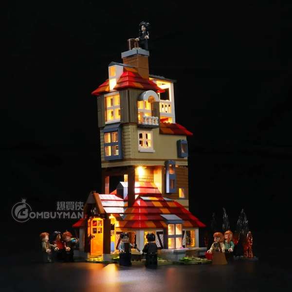 Lightailing LEGO 75980 Attack on the Burrow 專用燈光組件(不包含LEGO)