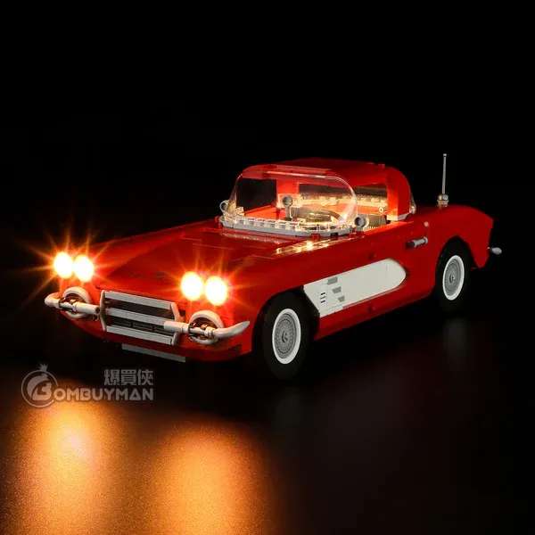 Lightailing LEGO 10321 Corvette (Icons) 專用燈光組件(不包含LEGO)