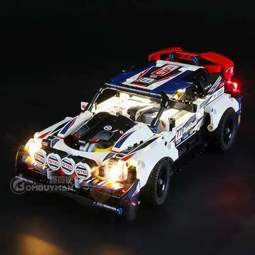 Briksmax LEGO 42109 App-Controlled Top Gear Rally Car 專用燈光組件 (不包含LEGO)