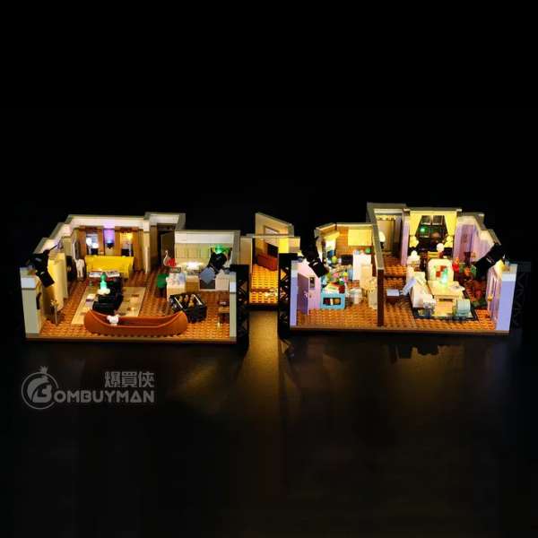 Briksmax LEGO 10292 The Friends Apartments 老友記公寓 F.R.I.E.N.D.S (Creator Expert) 專用燈光組件(不包含LEGO)