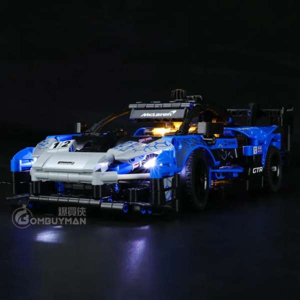 Briksmax LEGO 42123 McLaren Senna GTR™ 麥拿倫 (Technic) 專用燈光組件(不包含LEGO)