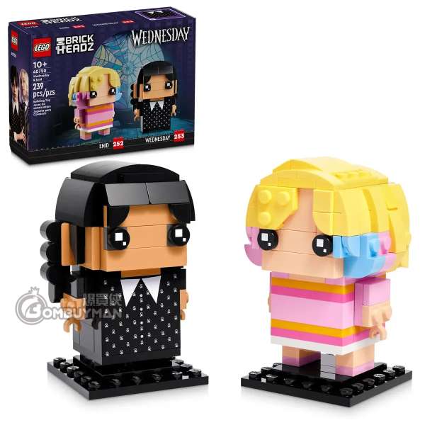 LEGO 40750 Wednesday & Enid (BrickHeadz)
