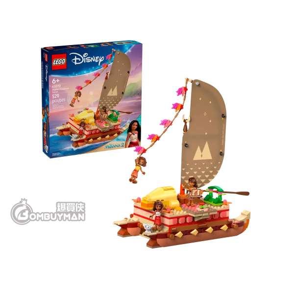 LEGO 43270 Moana's Adventure Canoe 慕安娜的獨木舟冒險 (Disney 迪士尼‌)