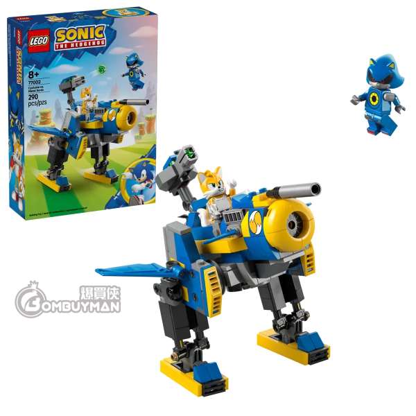LEGO 77002 Cyclone vs. Metal Sonic Cyclone 大戰金屬索尼克 (Sonic the Hedgehog™ 超音鼠)