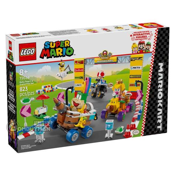 LEGO 72036 Mario Kart™ – 瑪利歐賽車™-碧姬寶寶與大獎賽組合 (Super Mario World™超級瑪利歐世界™)
