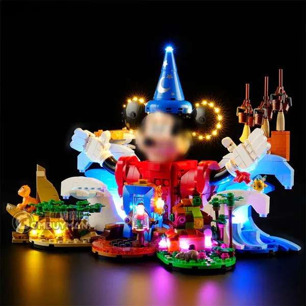 Lightailing LEGO 21352 Magic of Disney 迪士尼魔法 (Ideas) 專用燈光組件(不包含LEGO)