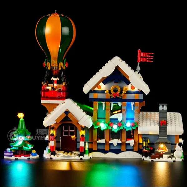 Lightailing LEGO 10339 Santa's Post Office (Icons) 專用燈光組件(不包含LEGO)