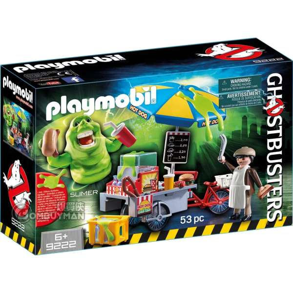 Playmobil 9222 Slimer with Hot Dog Stand (Ghostbusters 捉鬼敢死隊)